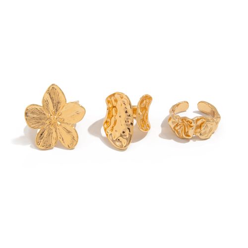 Ins style light gold ring|Workplace dating both sides