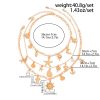 Boho stytle sun god pendant necklace（Multi-layer mix and match）