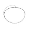 Simple double layer snake bone chain waist chain，Gold Silver Double Chain Stacking、hot girl