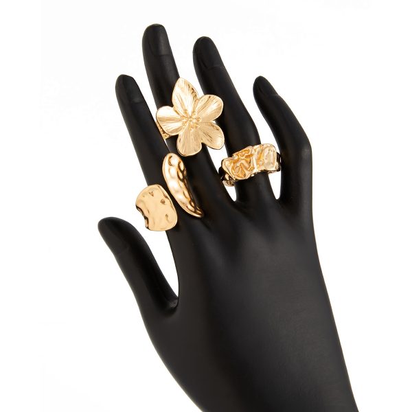 Ins style light gold ring|Workplace dating both sides