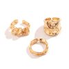 Artist~s same liquid irregular ring，Party outfits that attract attention