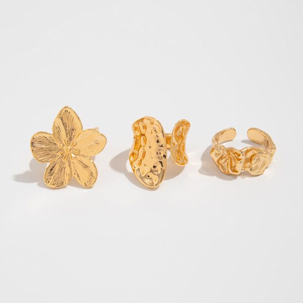 Ins style light gold ring|Workplace dating both sides