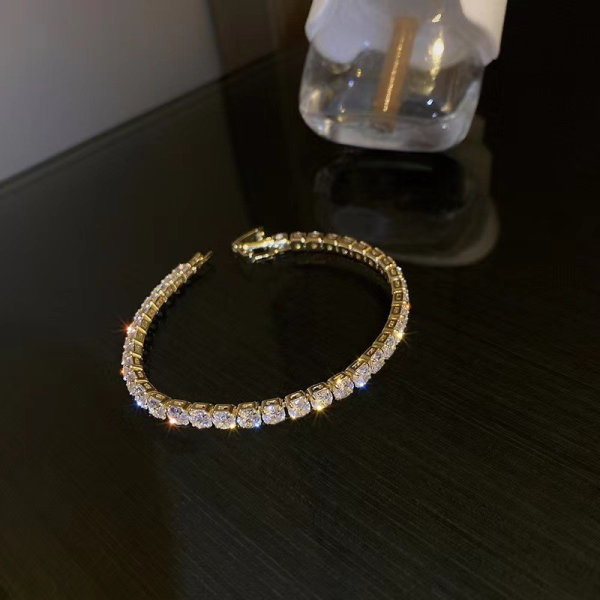 Tennis Bracelet Tennis Bracelet  American Diamond Simple Bracelet