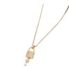 Light Luxury New Trend Cat's Eye Stone Necklace Female Niche Design Sense Clavicle Chain