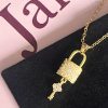 Light Luxury New Trend Cat's Eye Stone Necklace Female Niche Design Sense Clavicle Chain