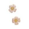 Exquisite And Fashionable Small Fragrance Flower Stud Earrings Women's High-end Light Luxury Sweet Silver Needle Earrings