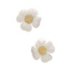 Exquisite And Fashionable Small Fragrance Flower Stud Earrings Women's High-end Light Luxury Sweet Silver Needle Earrings