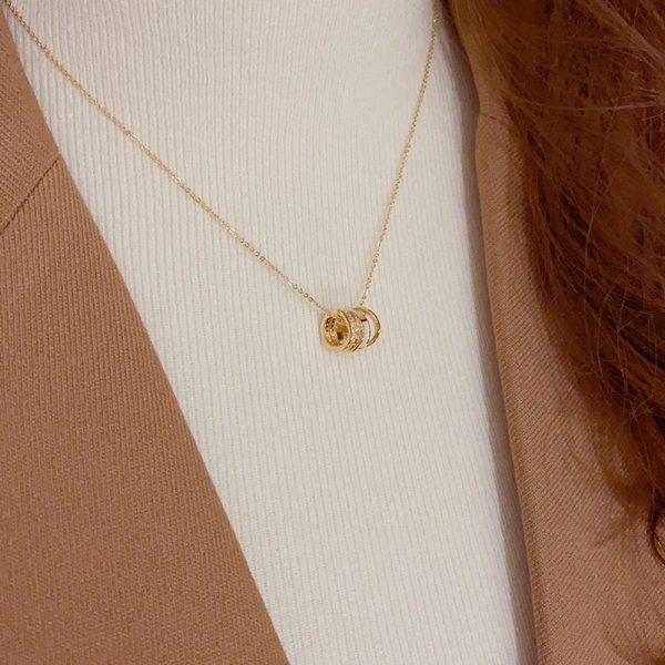 微信图片_20250715173912 Fashionable and simple temperament light luxury ring shell necklace high-end sense versatile celebrity style