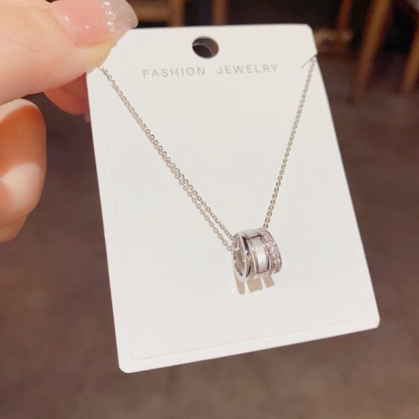 微信图片_20250715173946 Fashionable and simple temperament light luxury ring shell necklace high-end sense versatile celebrity style