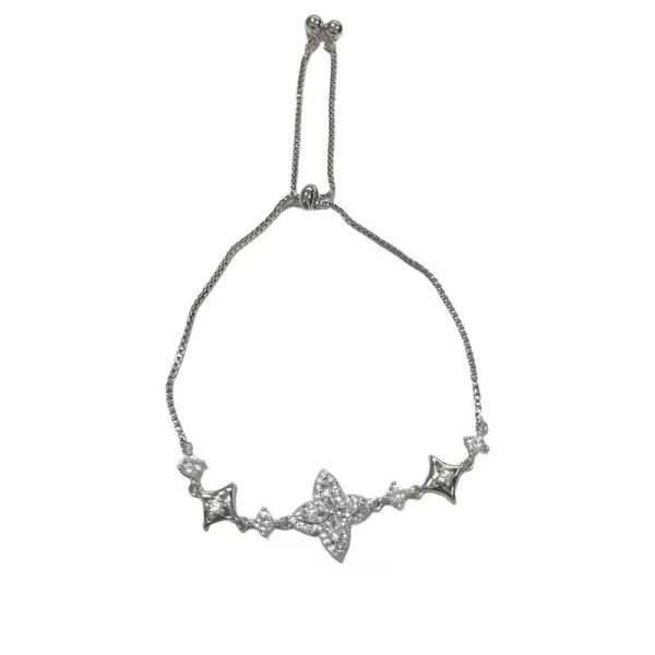 Small fashion personality unique slightly inlaid diamond exquisite temperament versatile bracelet