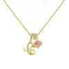 Dopamine 26 English Alphabet Necklace Girl light Luxury Niche High-end Sense