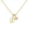 Dopamine 26 English Alphabet Necklace Girl light Luxury Niche High-end Sense