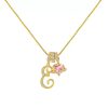 Dopamine 26 English Alphabet Necklace Girl light Luxury Niche High-end Sense