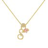 Dopamine 26 English Alphabet Necklace Girl light Luxury Niche High-end Sense