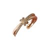Niche Design Sense Oil Drip Knotted Double-Layer Open Ring Female Exquisite Fashion Temperament Versatile Ring