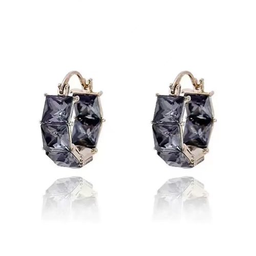 Small Design Sense Retro Crystal Earrings Women's Simple Cold Style Earrings