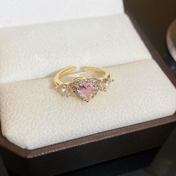 Love Opening Ring Niche Design Sense Index Finger Ring Personality Simple Light Luxury Jewelry