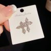 微信图片_20250801180134 Small Crowd Temperament Fashion Versatile Design Sense Full Diamond Cross Ear Bone Clip Exquisite Light Luxury Super Flash