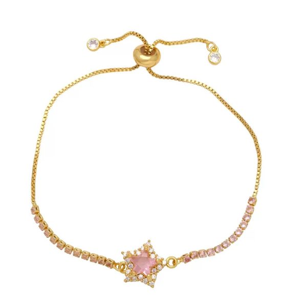 Simple And Fashionable Star Diamond Bracelet Female Niche Design