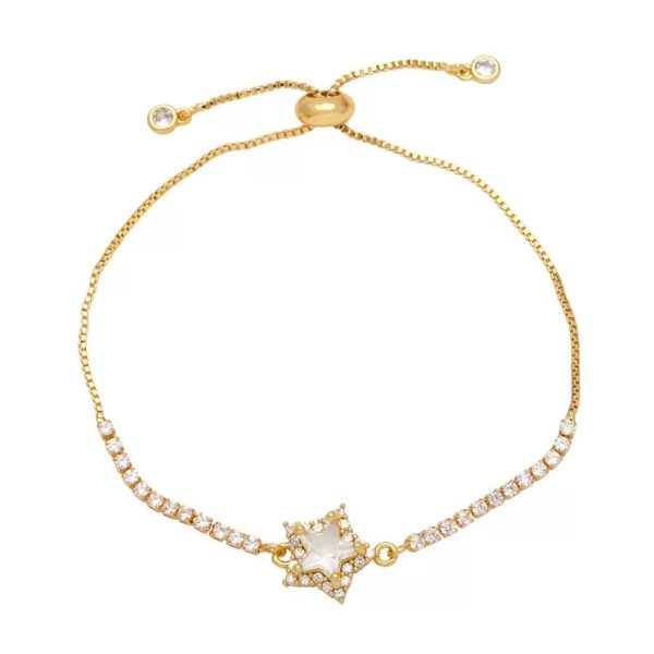 Simple And Fashionable Star Diamond Bracelet Female Niche Design