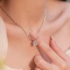 微信图片_20250812180809_173 Full Of Stars Necklace Mosang Stone Diamond Pendant Exquisite Non-fading Light Luxury And High-end