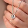 微信图片_20250812180818_176 Full Of Stars Necklace Mosang Stone Diamond Pendant Exquisite Non-fading Light Luxury And High-end